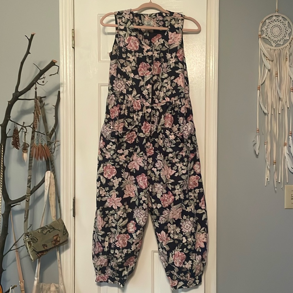 VINTAGE Laura Ashley romper / jumpsuit